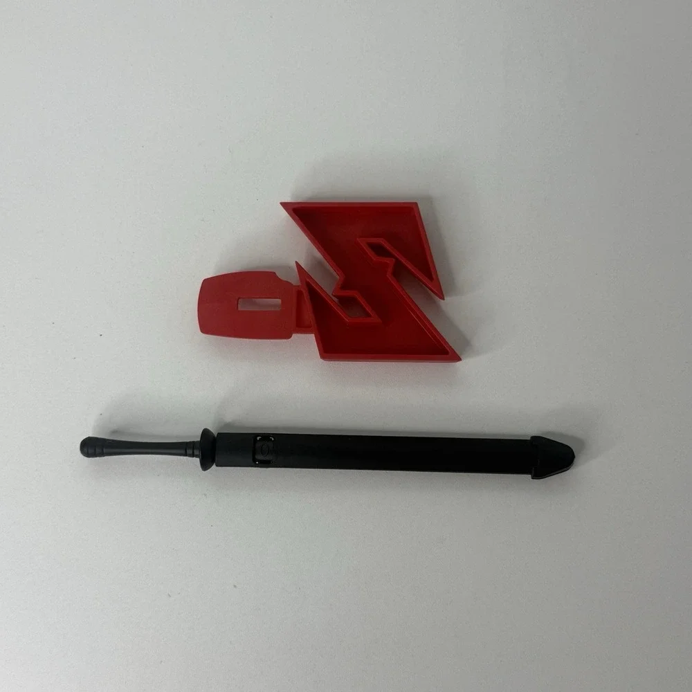 DBZ CCG 2000 Dragon Ball Z TCG Score Red Scouter and Black Z-Sword Set
